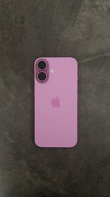 IPhone 16, 256 ГБ, Розовый, Коробка, 100 %