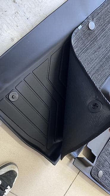 верхний багаж на машину: Родные Резиновые Полики Для салона Changan, цвет - Черный, Новый, Самовывоз, Платная доставка — 4