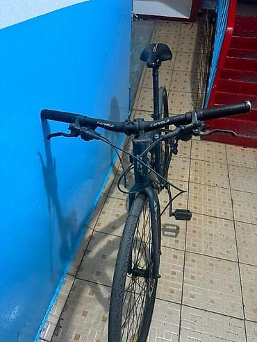 шоссейной: Шоссейный велосипед, Рама M (156 - 178 см), Б/у — 3