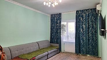 2 bedroom: 2 комнаты, Аламедин-1 мкр Собственник, Семейным, от 6 месяцев, С мебелью полностью — 1