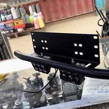 туманик 210: Крепление для номерного знака с дугой под кенгурятник + светодиодные — 3