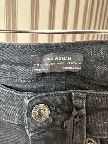 Спецодежда: Джинсы, Скинни, Zara, Высокая талия, S — 4