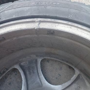 rf1 rf2: Комплект колес Mercedes с шинами Dunlop Садор диска R17 Есть варка 2шт — 3