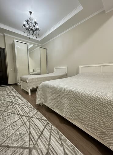 отдых на южном берегу: 2 комнаты, Душевая кабина, Постельное белье, Кондиционер — 1