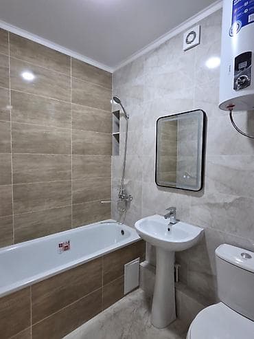 Батирлер: 1 бөлмө, 54 м², Технопарк Элитка, 8 кабат, Жаңы ремонт — 6