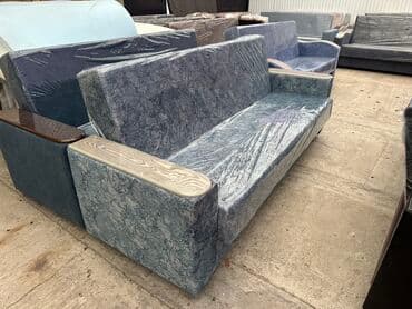 раздвижные диваны: Прямой диван, Трехместный — 10