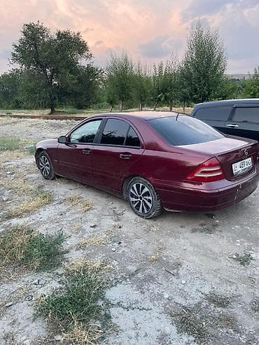 Транспорт: Mercedes-Benz C-Class: 2001 г., 2 л, Механика, Бензин, Седан — 2