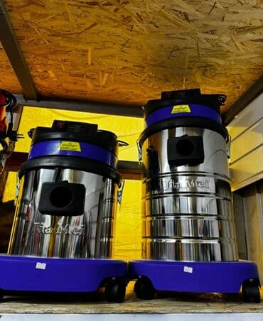 оборудования для стирки ковров: Промышленные пылесосы для сухой и влажной уборки. Описание: - Модели — 2