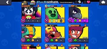 Sony PlayStation: Аккаунт Brawl Stars Основное: - Ник: Gol D Roger - Кубки: 30 738 - — 3