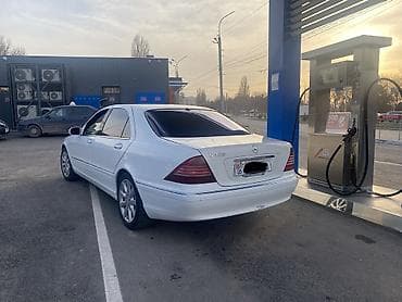 q 7: Mercedes-Benz S-Class: 2004 г., 3.5 л, Автомат, Газ, Седан — 2