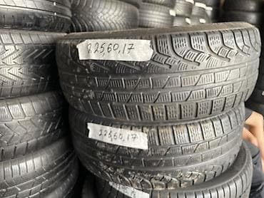 зимние шины на 17: Шины R17 - Размер: 225/60 R17 (указан на наклейке). - Тип: зимние — 2