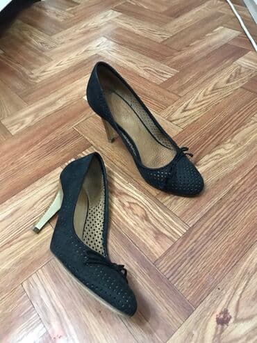 hogl: Туфли, 37.5, Hogl, Б/у, цвет - Черный, Самовывоз, Платная доставка — 5