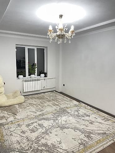 токмок срочно: 3 комнаты, 56 м², 2 этаж, Евроремонт — 2