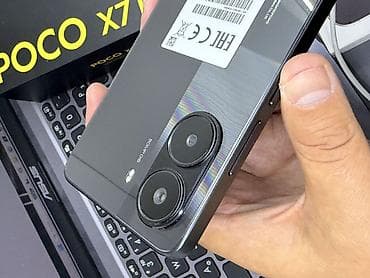 j 7: Poco X7 Pro, Б/у, 256 ГБ, цвет - Серый, 2 SIM — 4