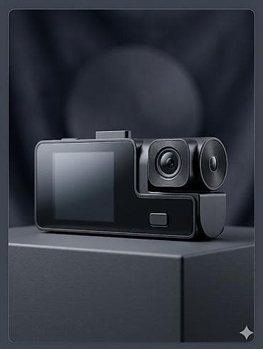 ring light: Компактная двухкамерная экшн‑камера с поворотным модулем — 1