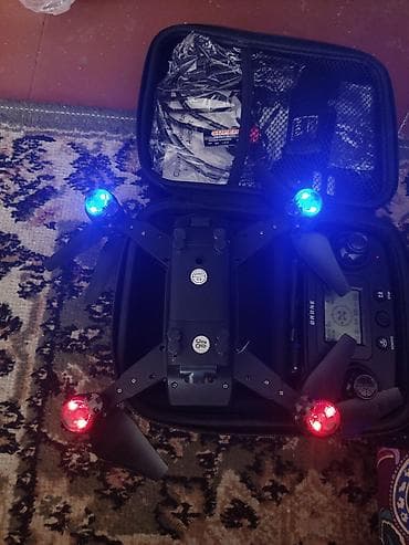 dji goggles 3: Квадрокоптер YLR/C складной с подсветкой и пультом ✅ Камера 1080P HD ✅ — 1