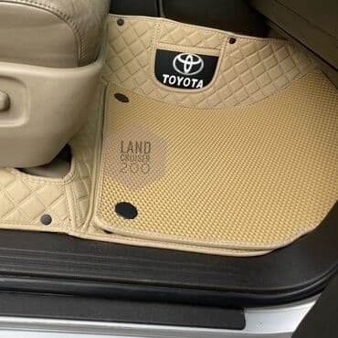 чехол на минивен: 5D Экокожа Полики Для салона цвет - Бежевый, Новый, Самовывоз, Бесплатная доставка, Платная доставка — 1