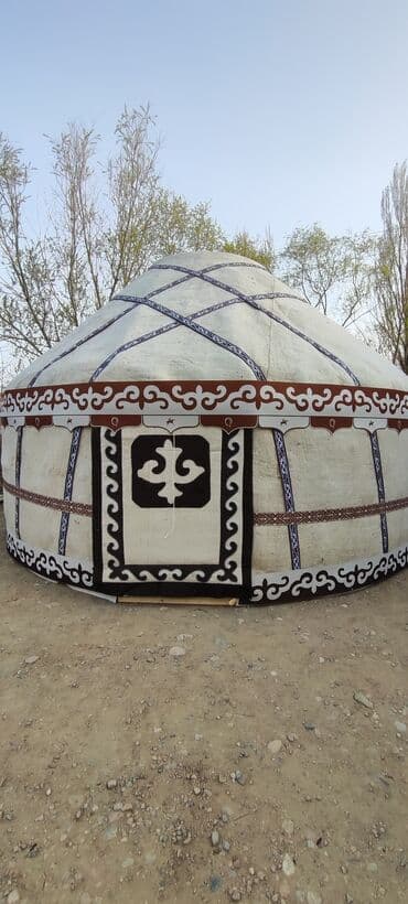 продаю в связи переездом: Продажа юрты, Каркас Деревянный, 65 баш, Диаметр 5 метров — 1