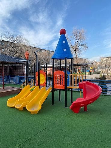 резиновая лошадка: Детская площадка Для улицы — 10