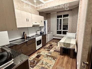Кыймылсыз мүлк: 2 бөлмө, 12-мкр Кыймылсыз мүлк агенттиги, Жаныбарлары жок, 6 айдан баштап, Толугу менен эмереги бар — 5