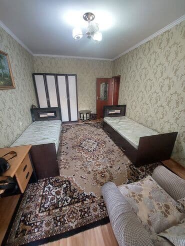 квартира бишкек 1 комнатная снять долгосрочно: 1 комната, Агентство недвижимости, Без подселения, С мебелью частично — 3