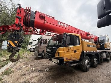 водитель самосвалы: Автокран SANY на шасси 8×4 - Производитель: SANY - Тип: автомобильный — 3