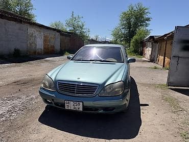 mercedes benz 814: Mercedes-Benz S-Class: 2001 г., 4.3 л, Автомат, Бензин, Седан — 1