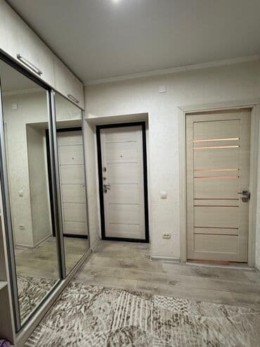 долгосрочная аренда квартир аламедин 1: 3 комнаты, 62 м², 105 серия, 1 этаж, Евроремонт — 1