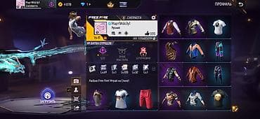 Игровой аккаунт Free Fire Основное: - Возраст аккаунта: 1275/1461 — 5