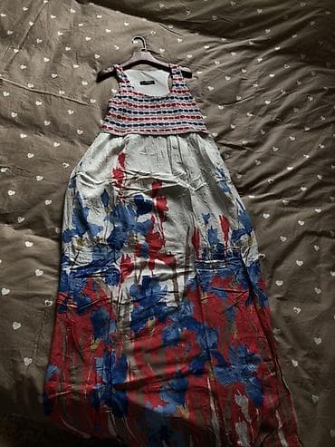 жайкы кийимдер: Летнее макси‑платье Jane Doe - Длина: макси - Верх: трикотаж с — 3