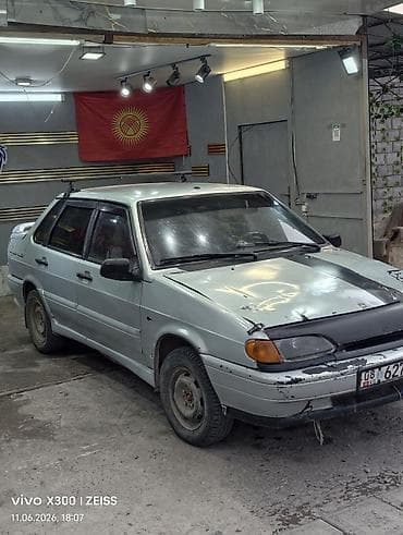кызыл суу авто: ВАЗ (ЛАДА) 2115: 2004 г., 1.5 л, Кол менен иштөөчү, Бензин, Седан — 3