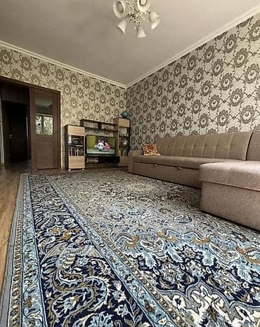 аламединский ущелье: 2 комнаты, 48 м², Аламедин-1 мкр 105 серия, 3 этаж, Евроремонт — 2