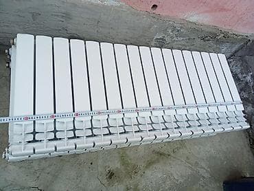 moda home collection: Алюминиевые радиаторы, Б/у, Количество секций: 8 шт, Высота: 60 см, Тип подключения: Боковое — 2