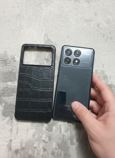 телефоны xiaomi redmi бишкек: Poco X6 Pro 5G, Колдонулган, 512 ГБ, түсү - Кара, 2 SIM — 2