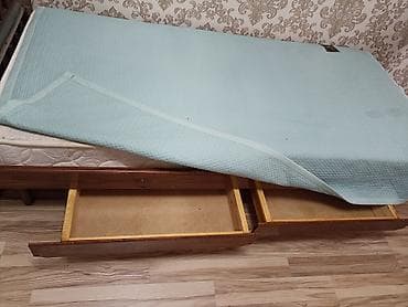 bunk bed: Односпальная кровать, С матрасом, длина - 200 см — 3