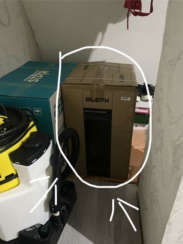 Накопительный водонагреватель Объем бака: 30 л, Blesk, Электрический, Регулятор температуры, Нержавейка, Новый