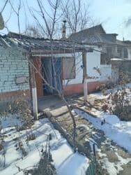 срочно срочно продаю дом город карабалта: Үй, 45 кв. м, 4 бөлмө, Менчик ээси, Эски ремонт — 10