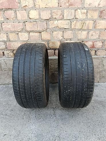 Шины и диски: Шины 255 / 35 / R 19, Лето, Б/у, Пара, Легковые, Pirelli — 4