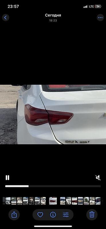 Транспорт: Chevrolet Onix: 2020 г., 1 л, Автомат, Бензин, Седан — 3