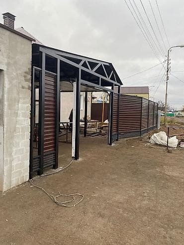 поручен: Сварка | Ворота, Решетки на окна, Навесы Гарантия, Высотные работы, Демонтаж — 8