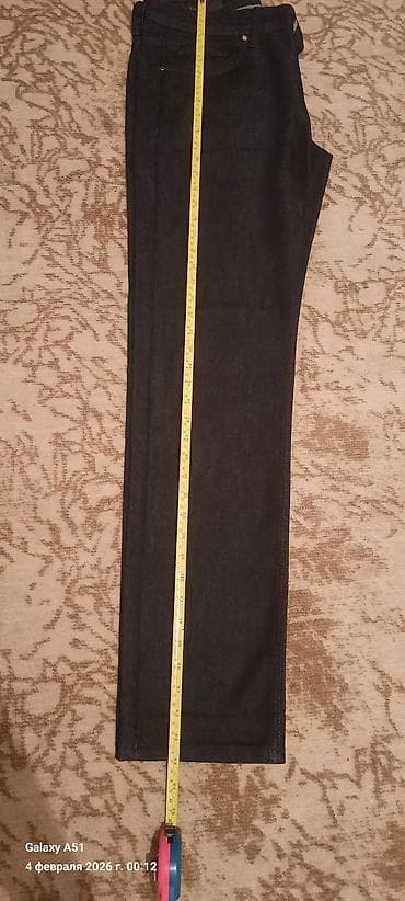 индиго: Мужские джинсы GABBIACCI - Посадка: Comfort Fit (комфортная — 9