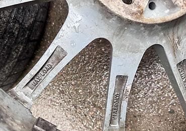 Дөңгөлөктөр монтажда 215 / 60 / R 17, Кыш, Колдонулган, Жеңил унаалар, Куйма, тешиктери - 5 — 8