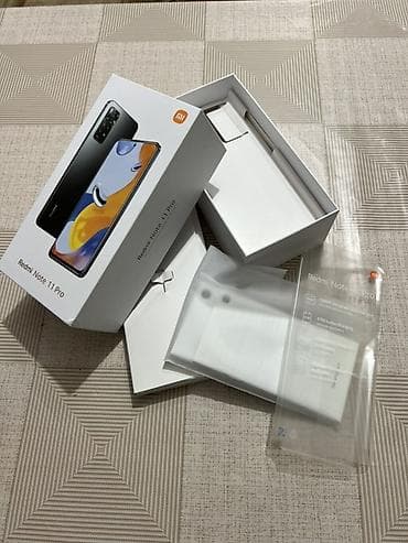 hk 9 pro: Redmi, Redmi Note 11 Pro, Новый, 128 ГБ, цвет - Черный, 2 SIM — 8