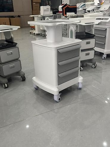 мебель расрочка: Медицинская тумба/инструментальный столик на колесах Описание: - — 3