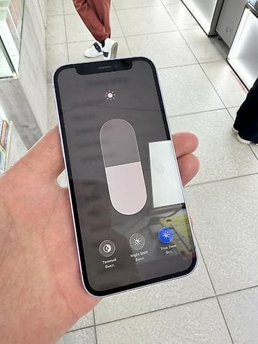 iphone osh: IPhone 12 mini, Б/у, 128 ГБ, Защитное стекло, Чехол, В рассрочку, 100 % — 9