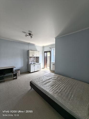 Студия с отдельным входом и санузлом - Планировка: единое просторное — 3