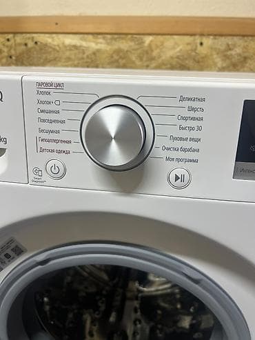 Стиральная машина LG ThinQ, фронтальная загрузка, 8 кг Основные — 3
