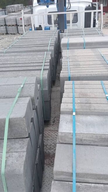 колцо бетон: Тротуарный бордюр, Бетонный, Другие особенности, 1000 — 9