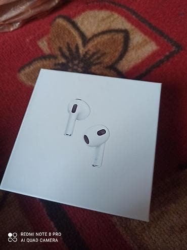 Вкладыши, Apple, Новый, Беспроводные (Bluetooth), Классические