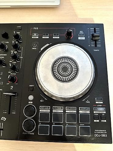 Техника жана электроника: Pioneer DJ DDJ‑SB3 — двухдековый DJ‑контроллер для Serato DJ Lite/Pro — 3